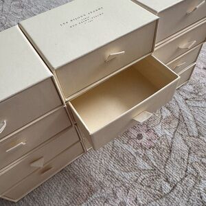 12x Sezane Jewerelly Drawers Cardboard
